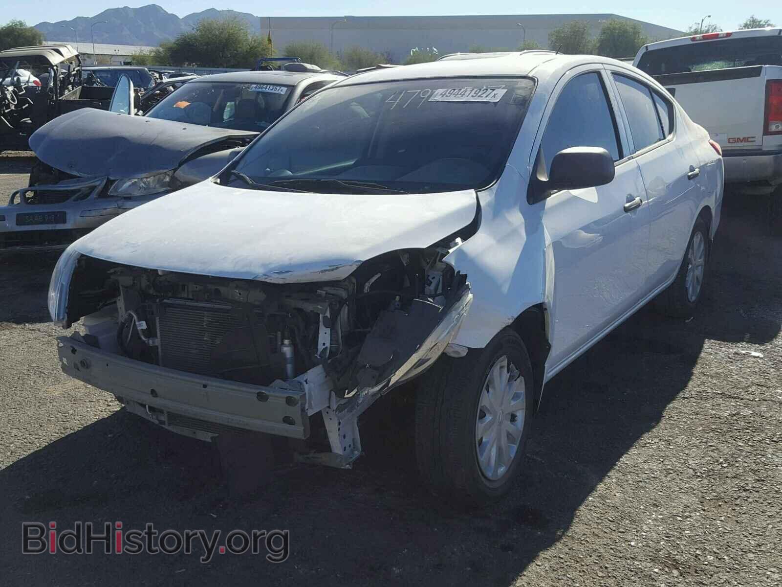 2012 NISSAN VERSA - VIN: 3N1CN7AP1CL943432 - Фото 2
