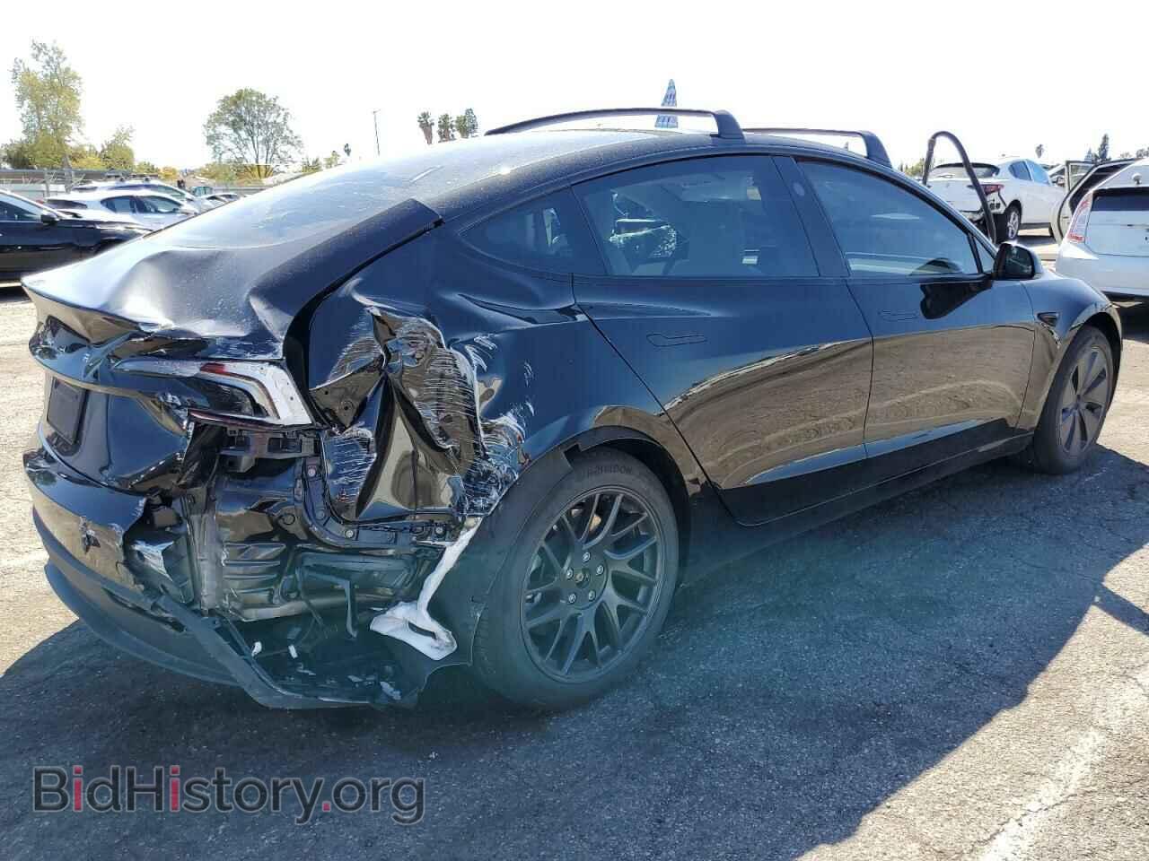 2024 TESLA MODEL 3 - VIN: 5YJ3E1EA4RF868930 - Фото 3