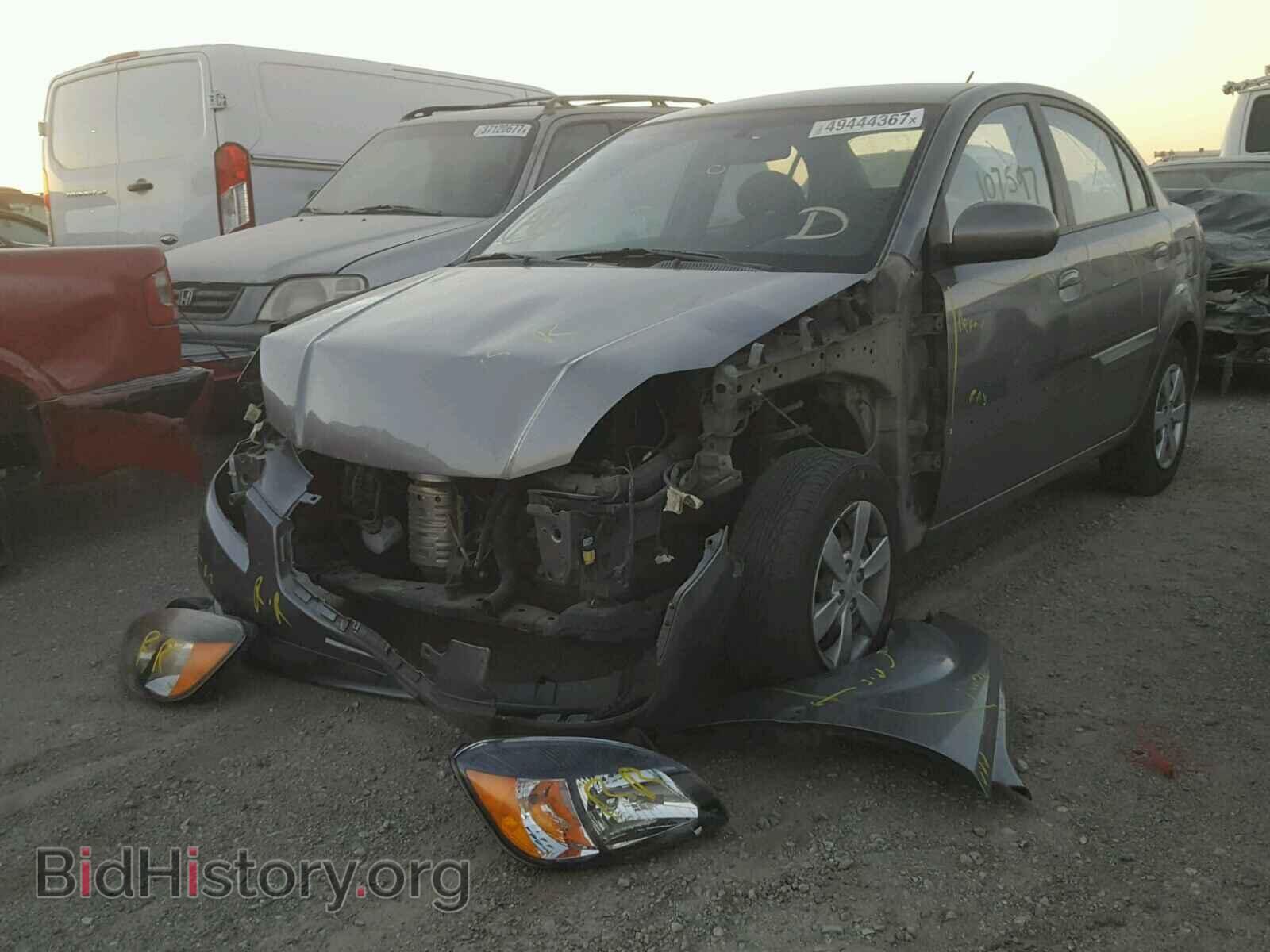 2011 KIA RIO BASE - VIN: KNADH4A37B6940836 - Фото 2