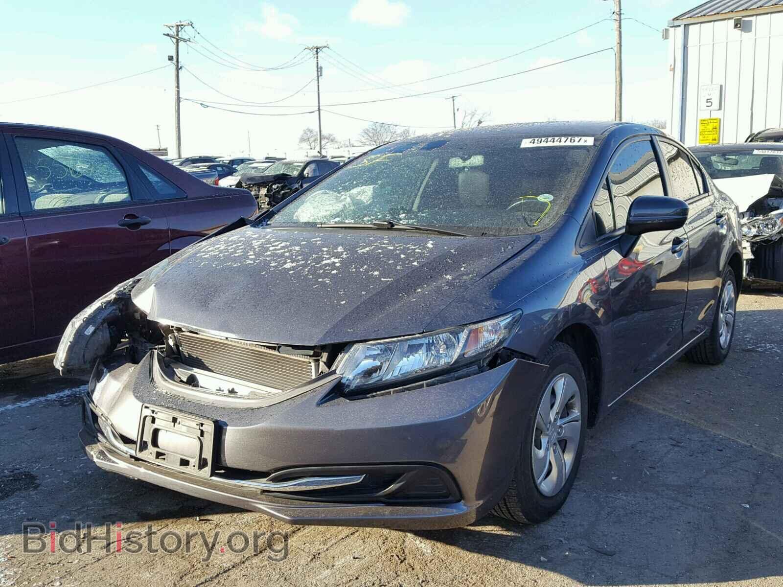 2014 HONDA CIVIC - VIN: 19XFB2F5XEE060319 - Фото 2