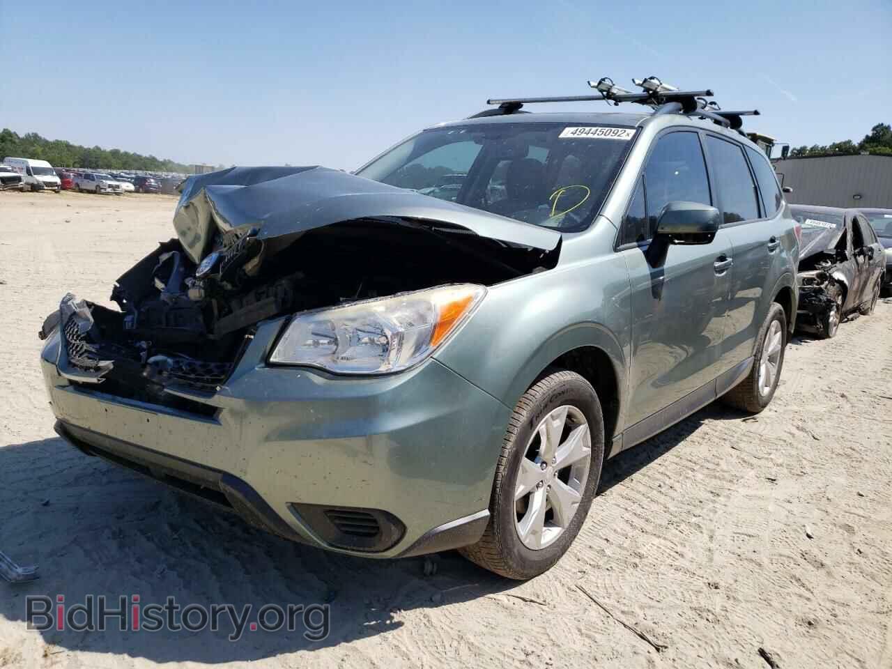 2015 SUBARU FORESTER - VIN: JF2SJAFC8FH433302 - Фото 2