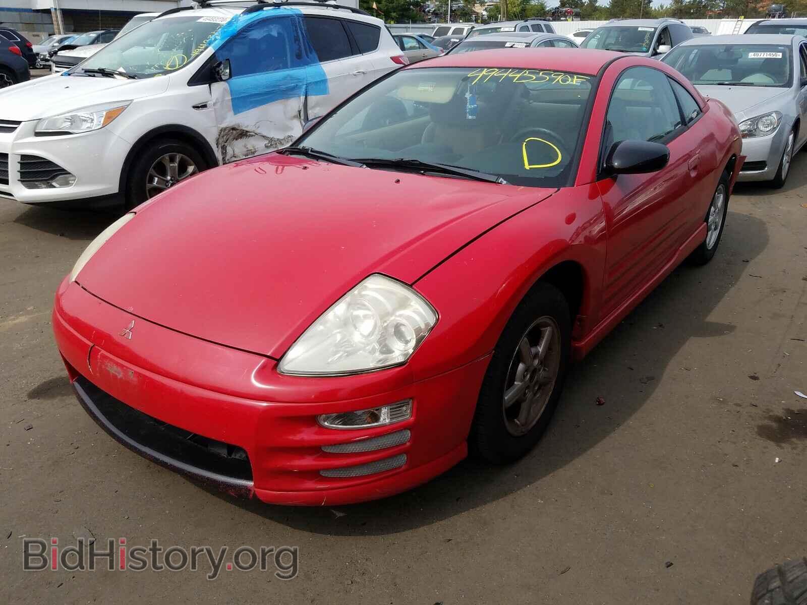 2000 MITSUBISHI ECLIPSE - VIN: 4A3AC34G1YE001142 - Фото 2
