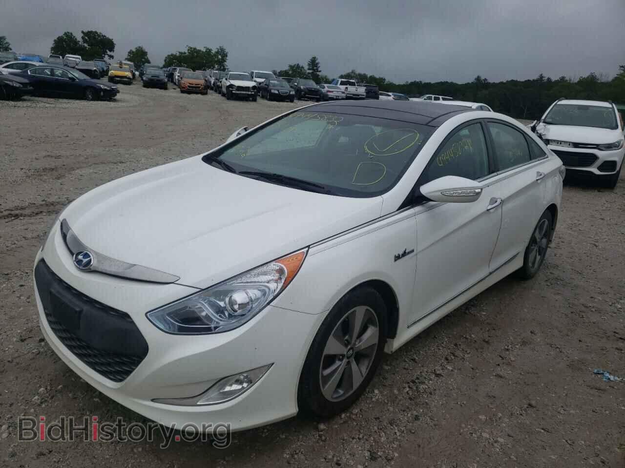 2012 HYUNDAI SONATA - VIN: KMHEC4A41CA024274 - Фото 2