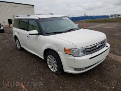 2010 Ford FLEX Flex SEL, белый — VIN 2FMHK6CC9ABA28686, Copart