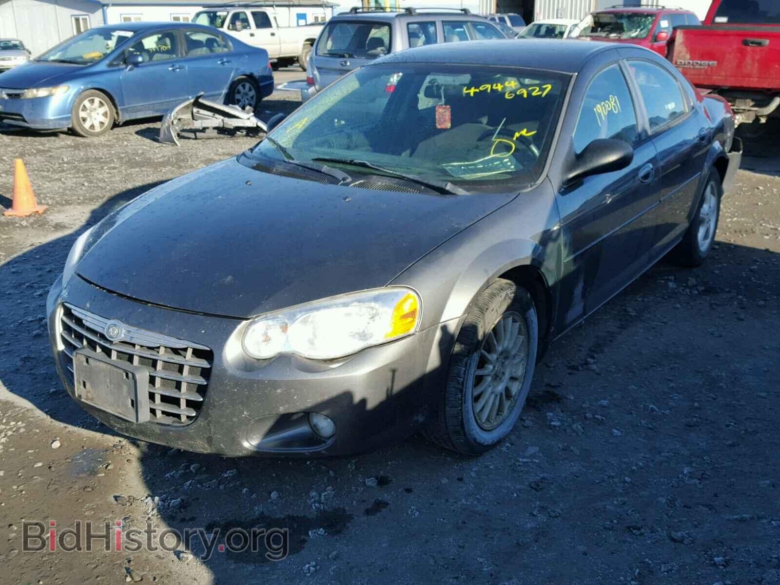 2004 CHRYSLER SEBRING - VIN: 1C3EL56R04N372113 - Фото 2