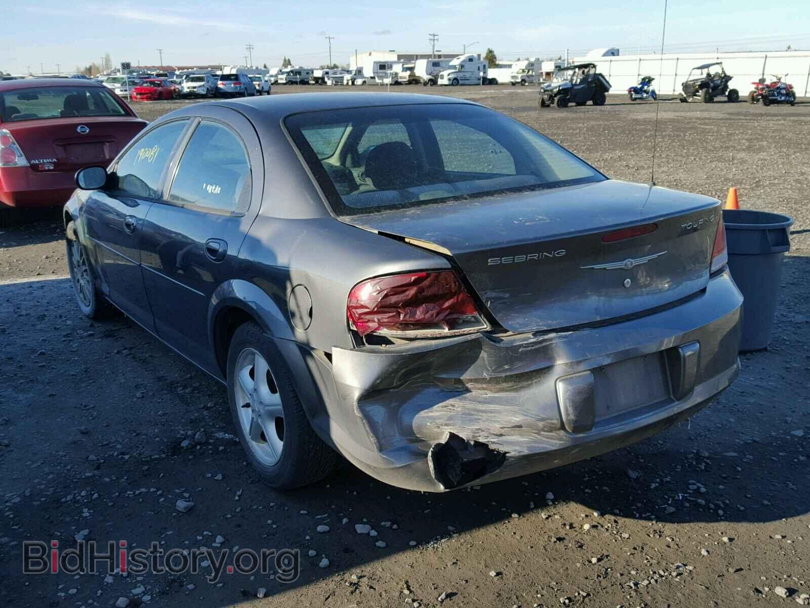 2004 CHRYSLER SEBRING - VIN: 1C3EL56R04N372113 - Фото 3