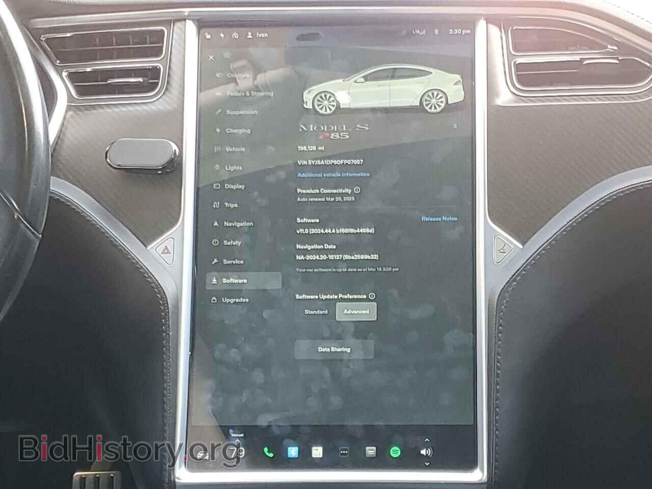 2013 TESLA MODEL S - VIN: 5YJSA1DP9DFP07057 - Photo 9
