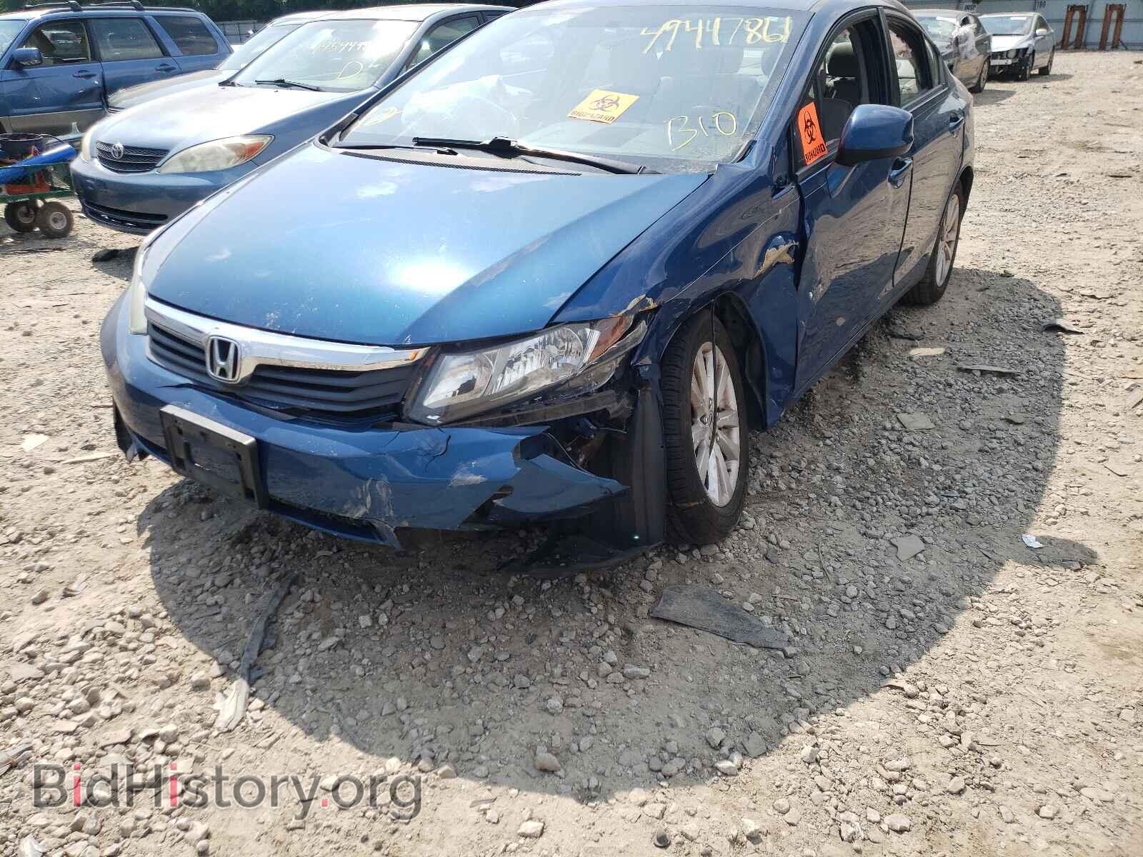 2012 HONDA CIVIC - VIN: 2HGFB2F92CH542904 - Фото 9