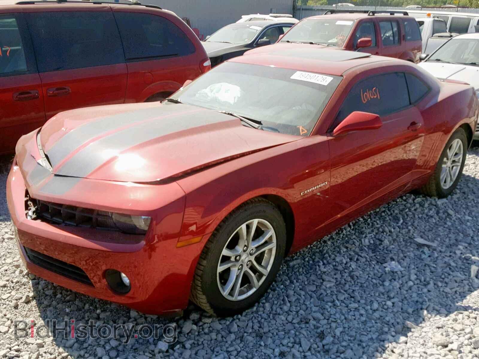 2013 CHEVROLET CAMARO - VIN: 2G1FB1E36D9200043 - Фото 2