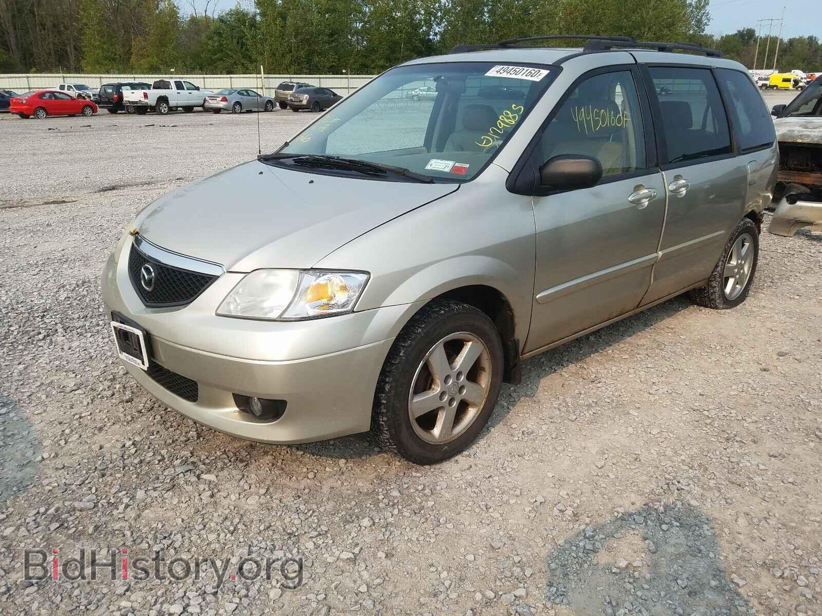 2002 MAZDA MPV - VIN: JM3LW28JX20307920 - Фото 2