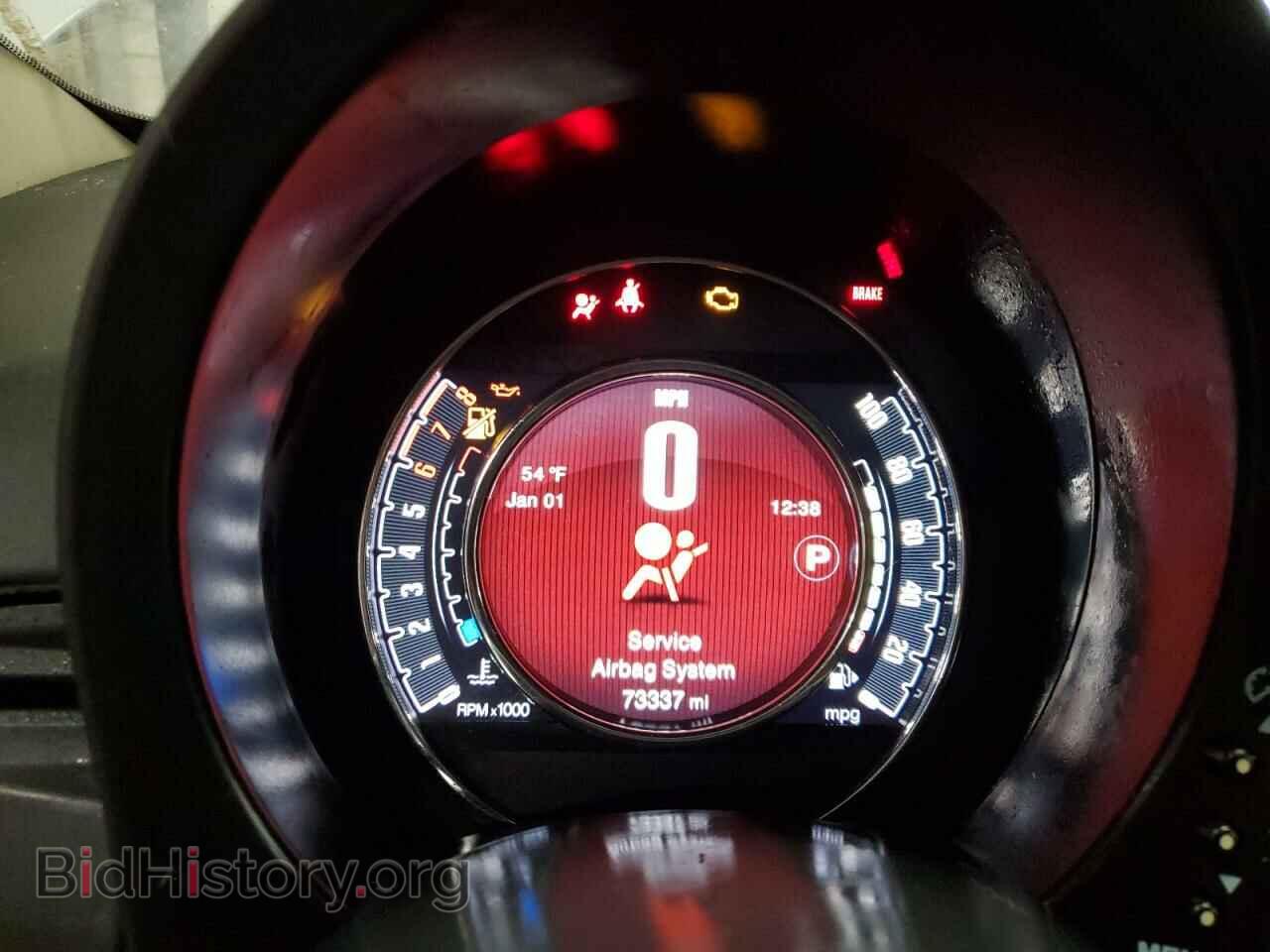 2017 FIAT 500 - VIN: 3C3CFFKR6HT561252 - Фото 9