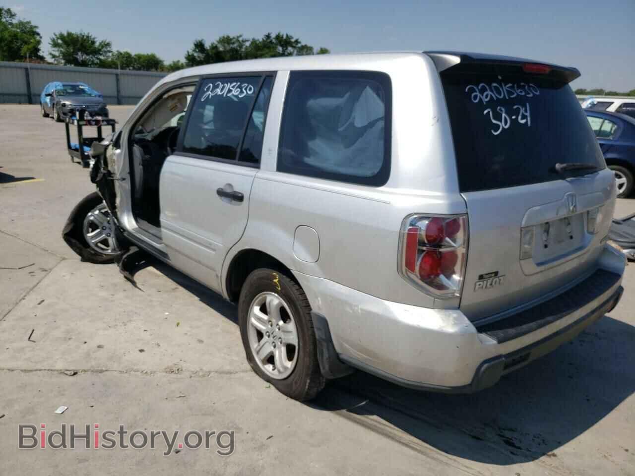 2006 HONDA PILOT - VIN: 5FNYF18186B023606 - Фото 3