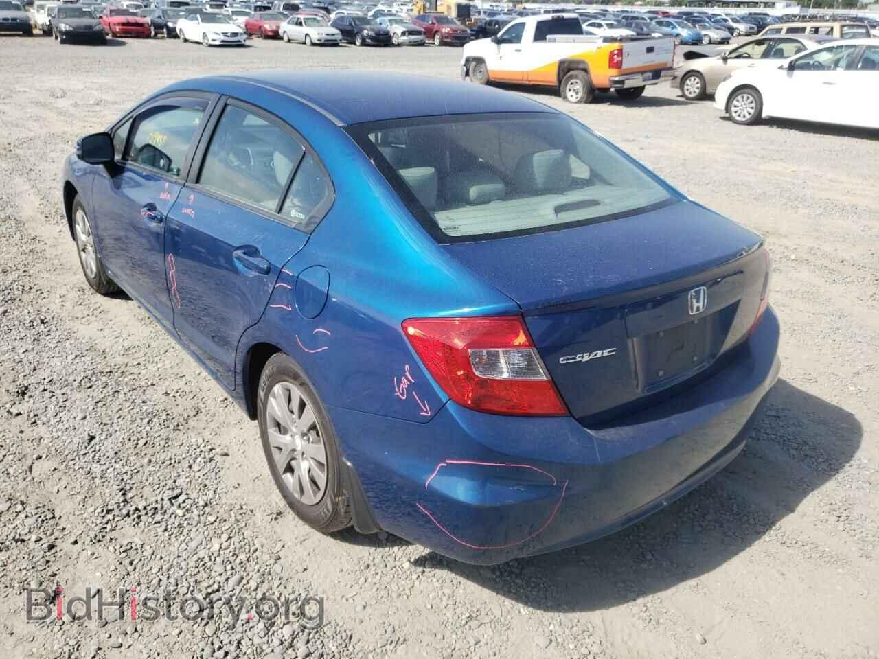2012 HONDA CIVIC - VIN: 19XFB2F59CE322523 - Photo 3
