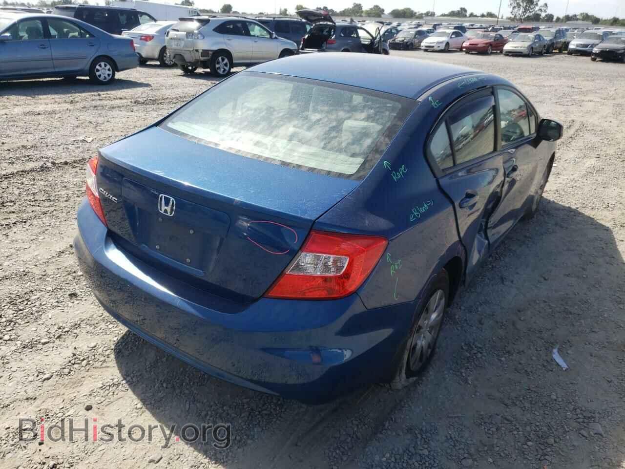 2012 HONDA CIVIC - VIN: 19XFB2F59CE322523 - Photo 4