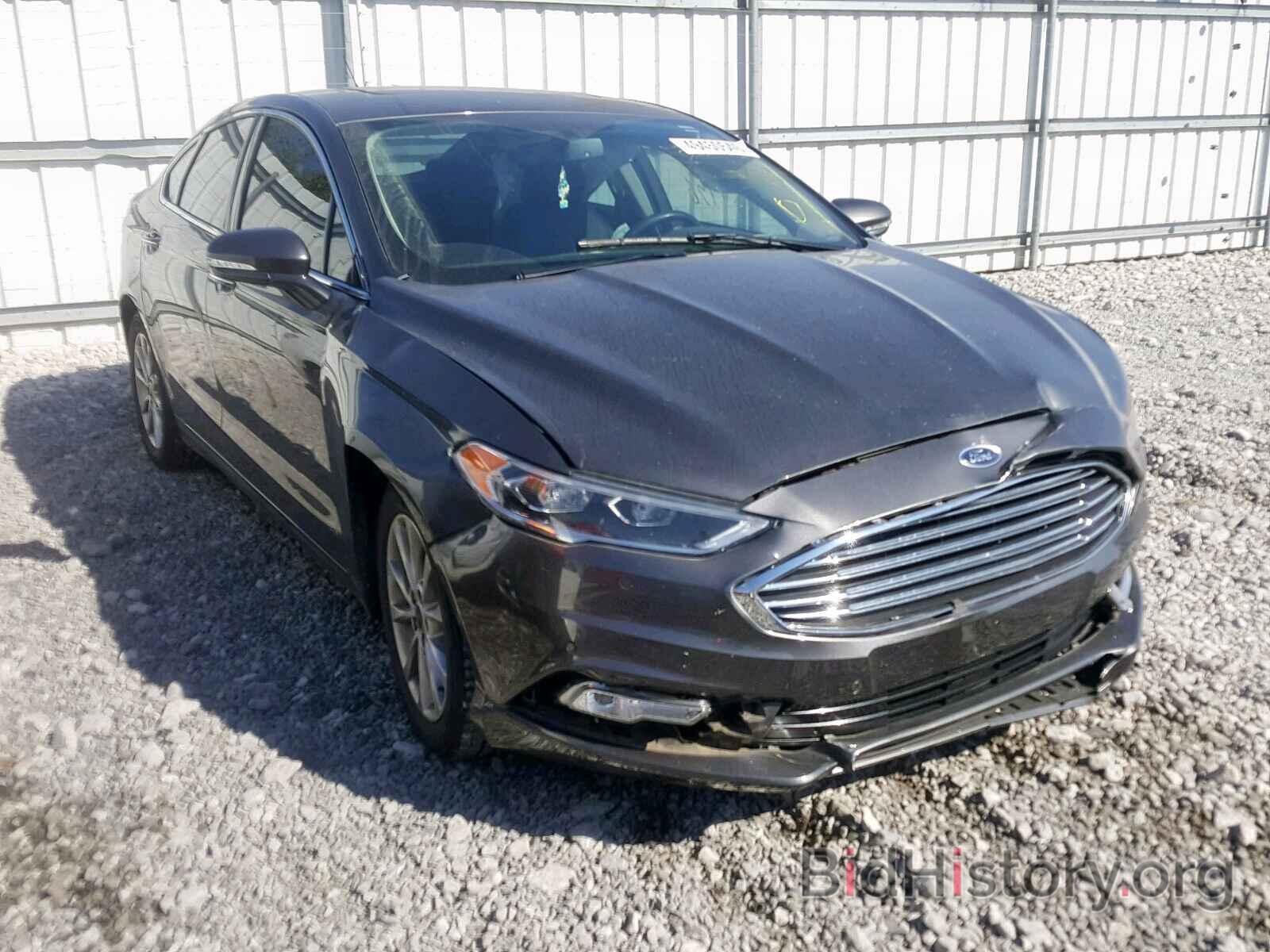 Photo 3FA6P0HD2HR241122 - FORD FUSION SE 2017