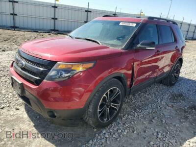 2015 Ford EXPLORER Sport, красный — VIN 1FM5K8GT0FGB49843, Copart