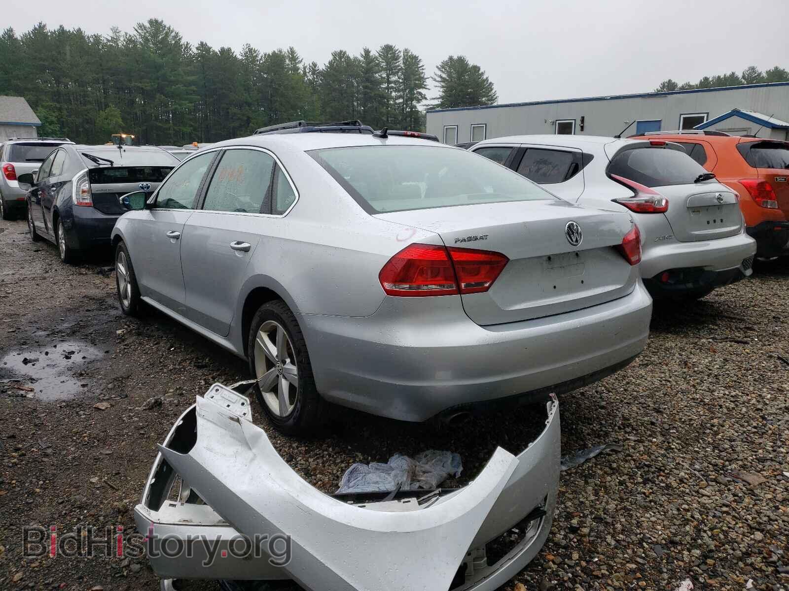 2012 VOLKSWAGEN PASSAT - VIN: 1VWBP7A37CC008232 - Фото 3