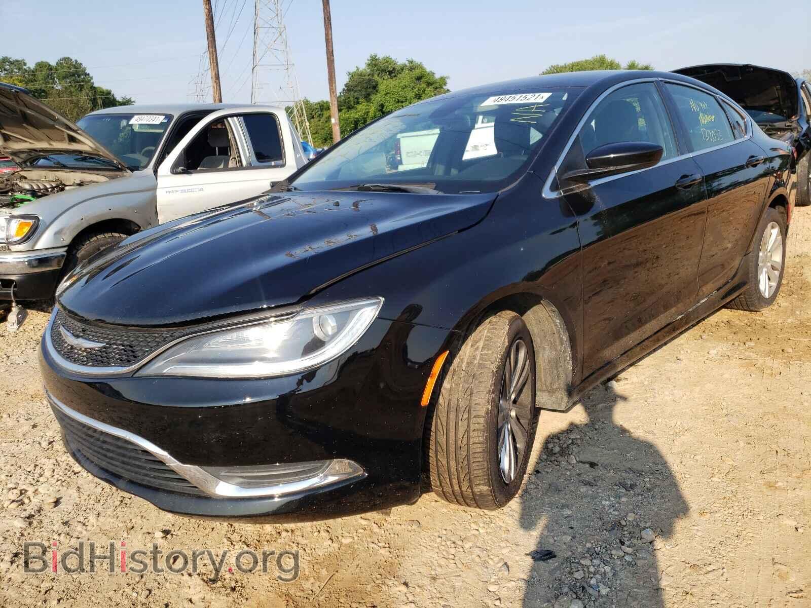 2016 CHRYSLER 200 - VIN: 1C3CCCAB3GN191582 - Фото 2