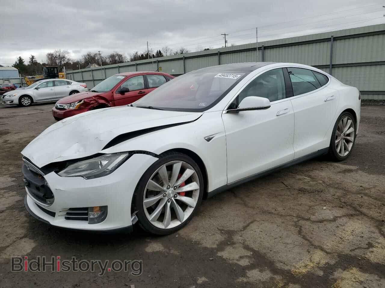 Photo 5YJSA1H17EFP29470 - TESLA MODEL S 2014