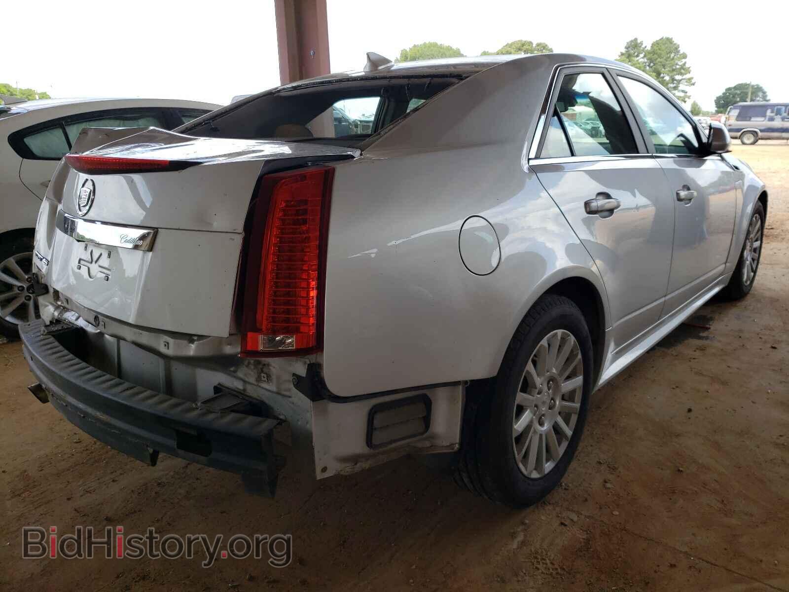 2012 CADILLAC CTS - VIN: 1G6DE5E5XC0129889 - Фото 4