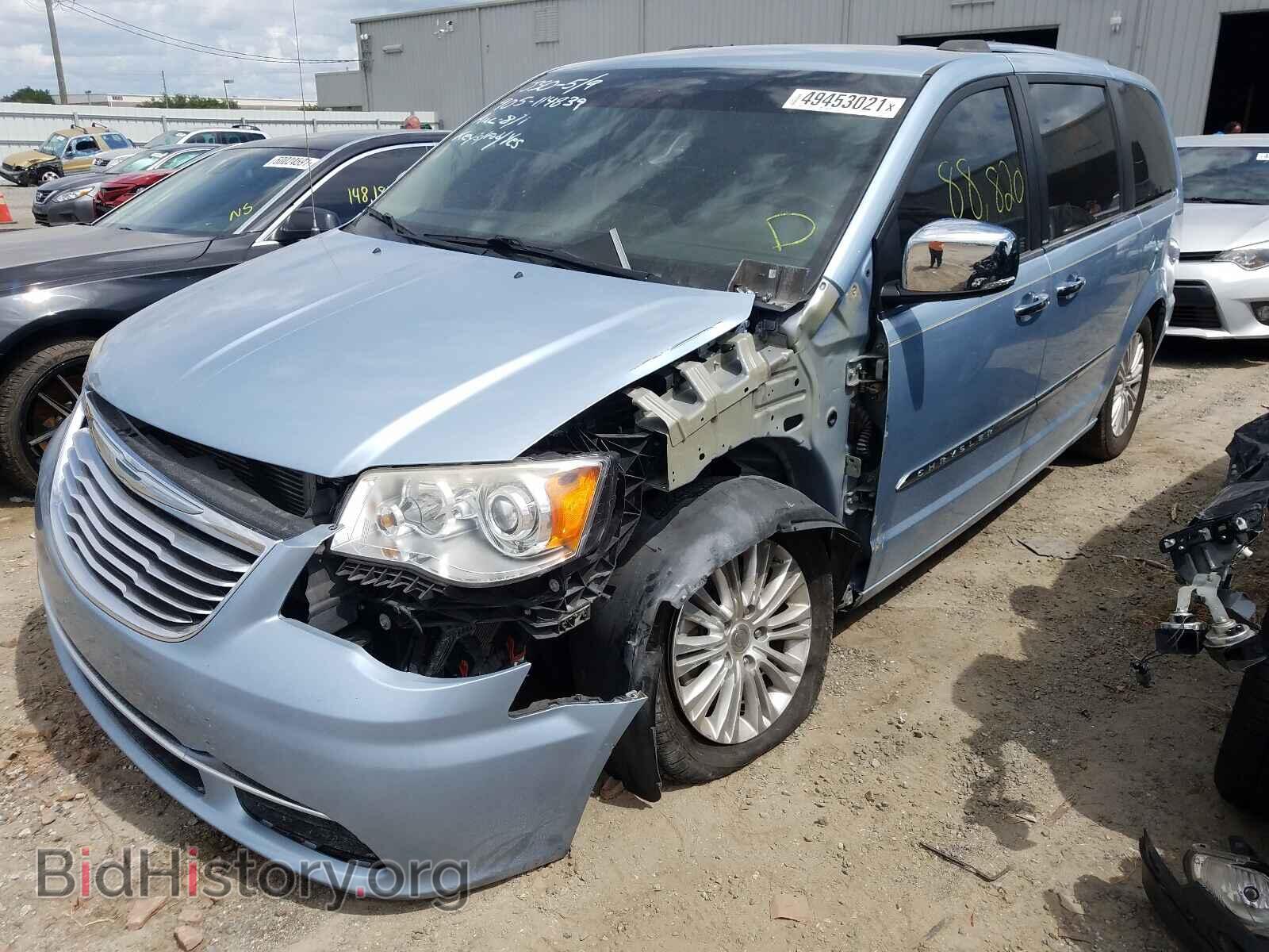 2013 CHRYSLER MINIVAN - VIN: 2C4RC1GG6DR598033 - Фото 2