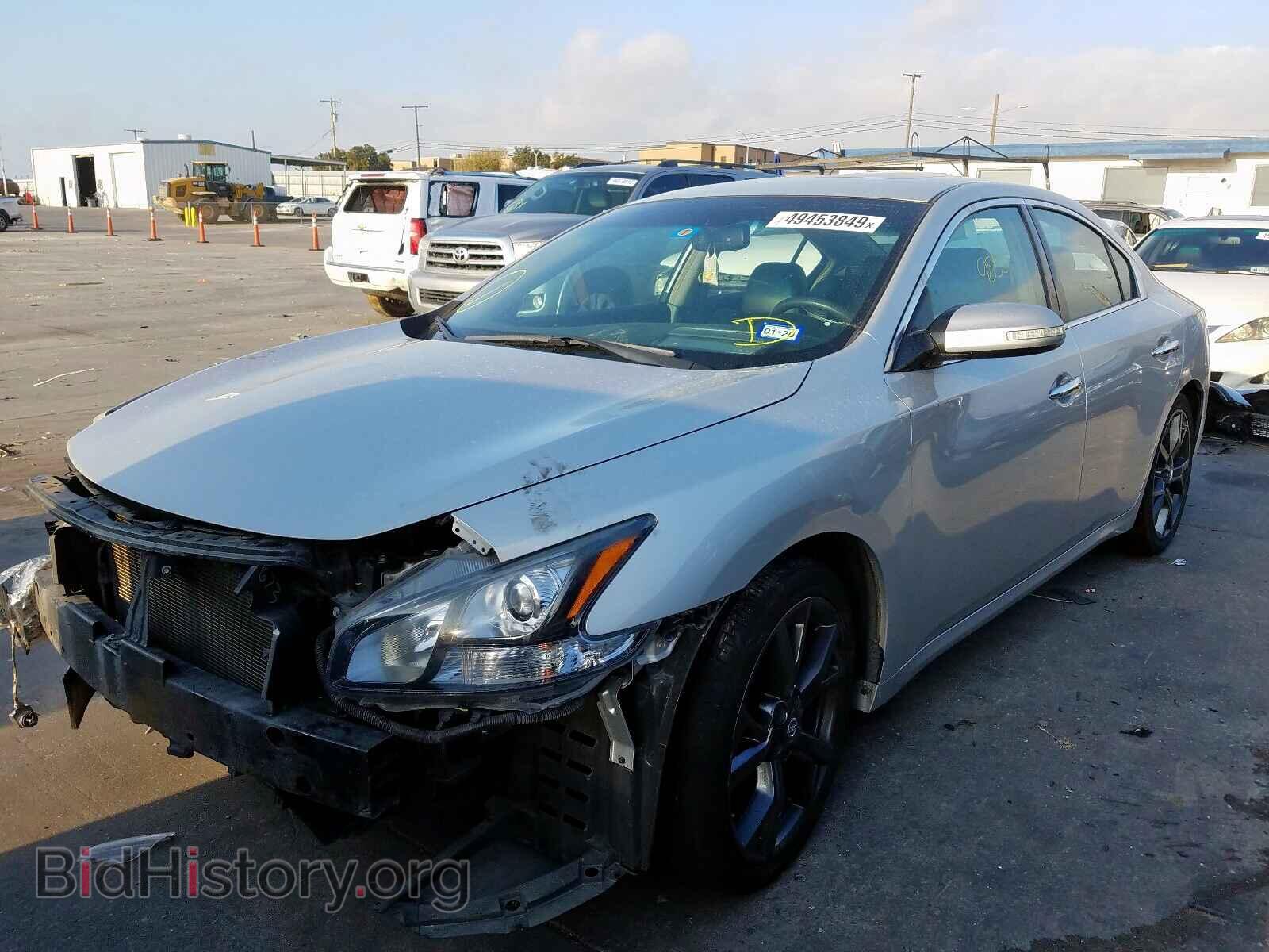 2014 NISSAN MAXIMA S - VIN: 1N4AA5AP9EC455368 - Фото 2