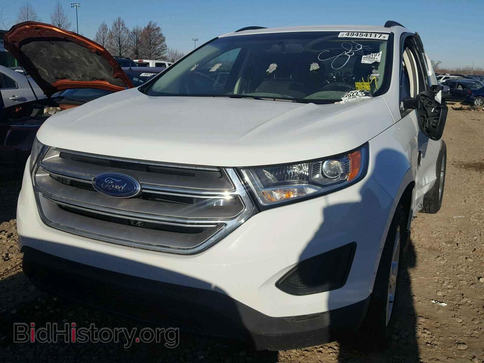 2017 FORD EDGE - VIN: 2FMPK4G92HBB16634 - Фото 2