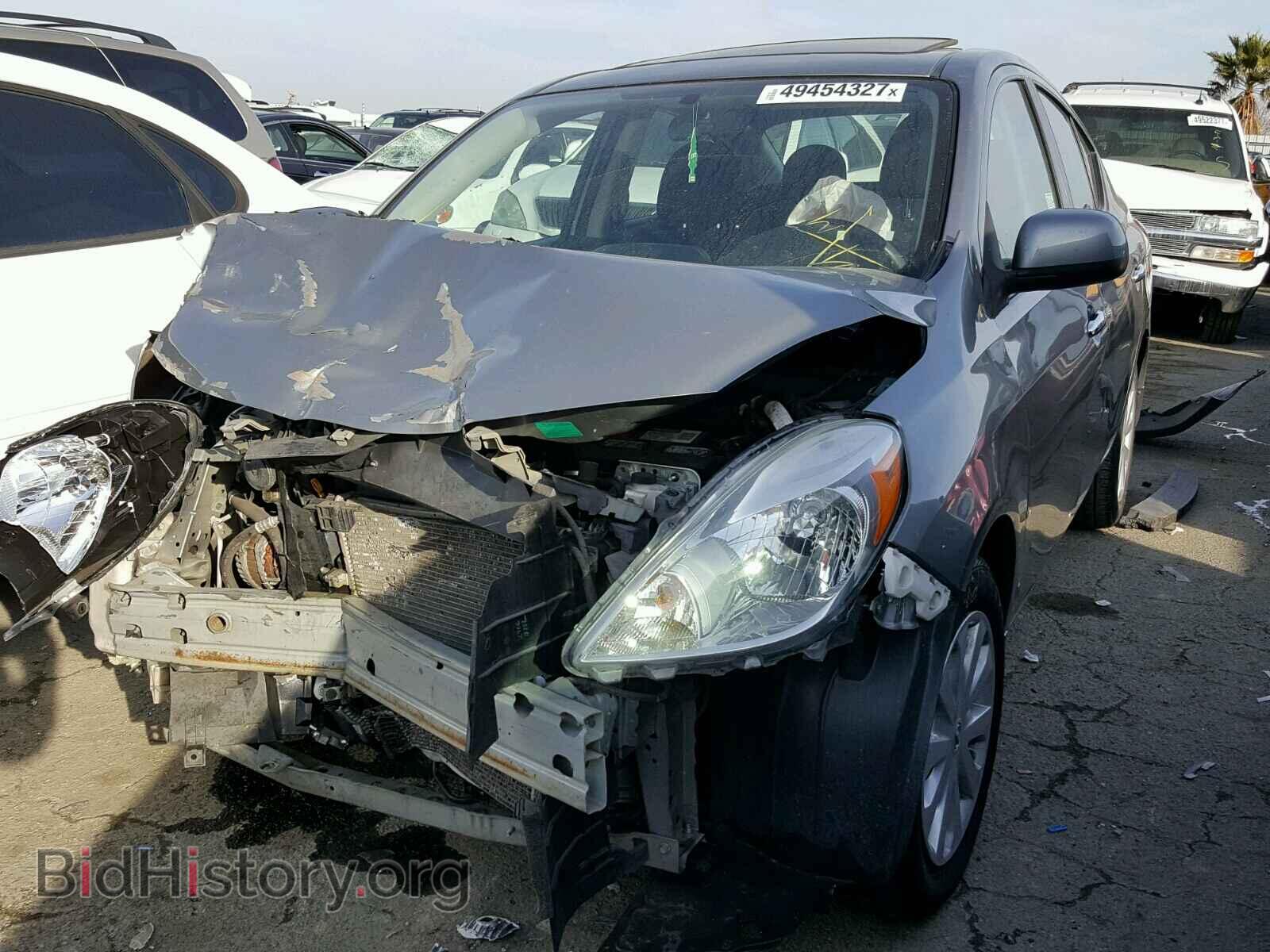 2012 NISSAN VERSA - VIN: 3N1CN7AP0CL856931 - Фото 2