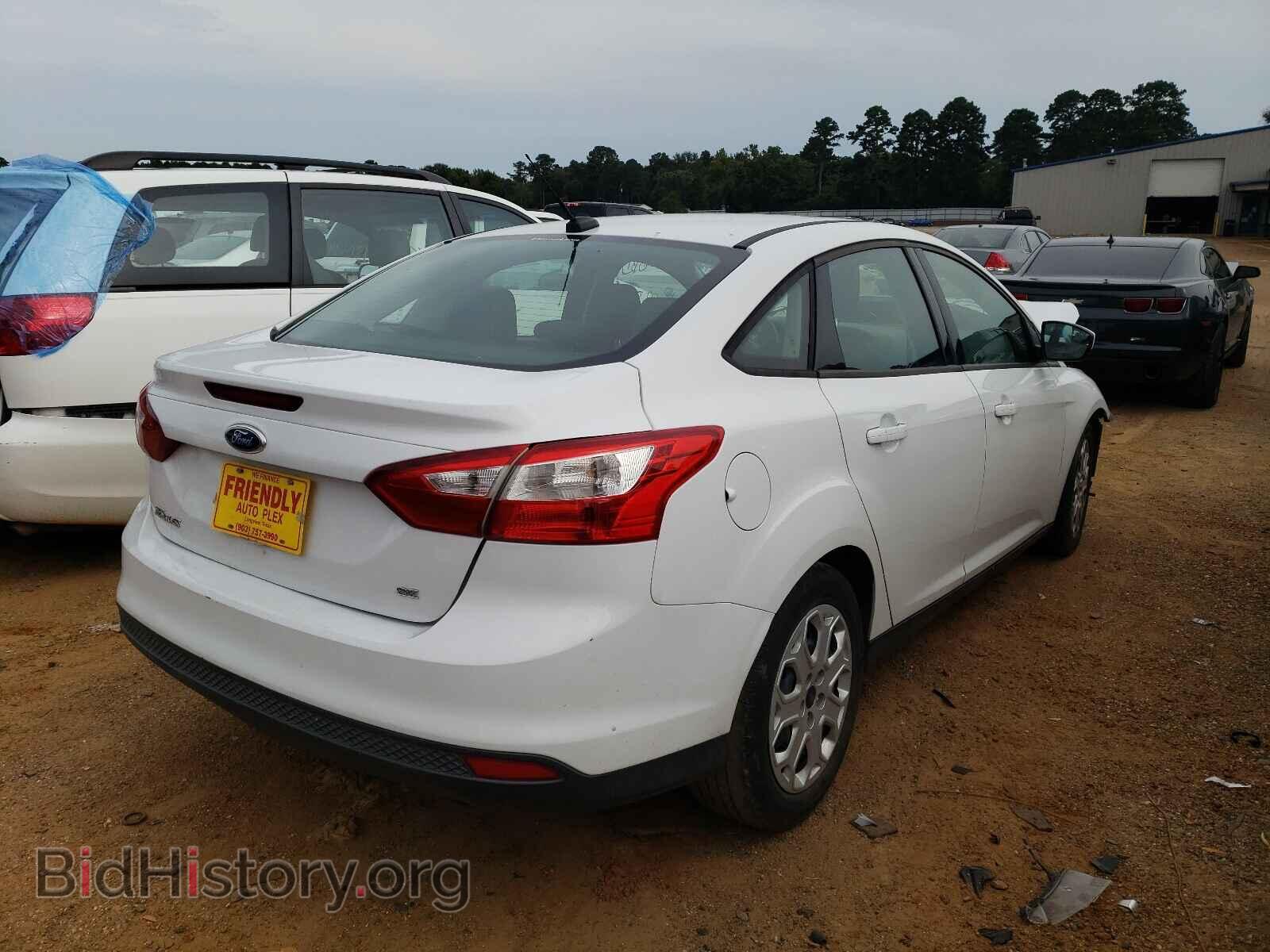 2012 FORD FOCUS - VIN: 1FAHP3F24CL372412 - Фото 4