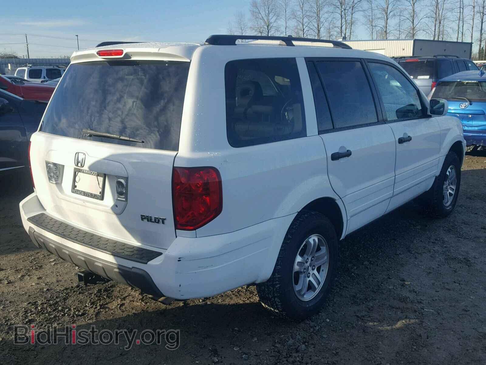 2005 HONDA PILOT - VIN: 2HKYF18525H563312 - Фото 4