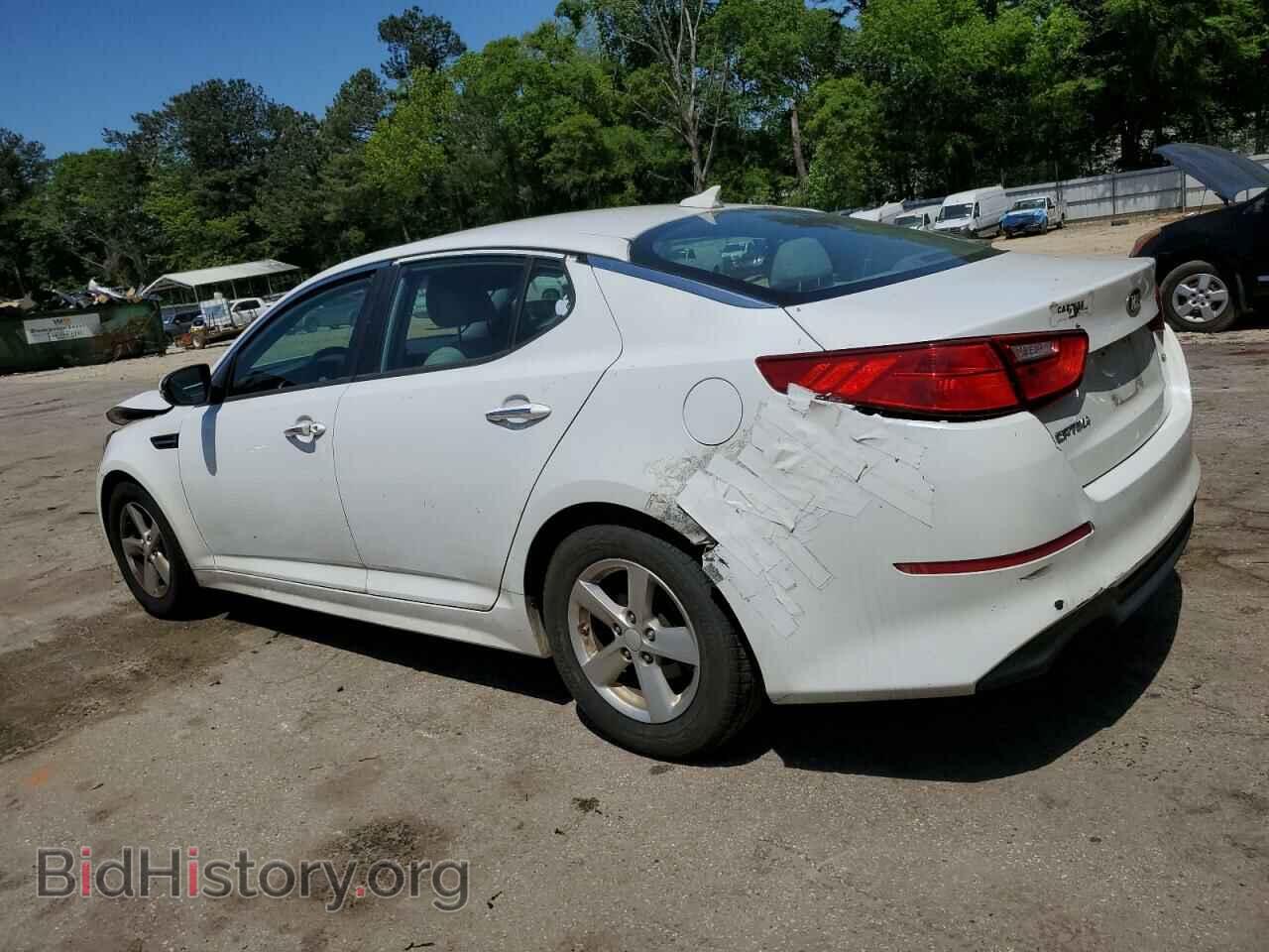 2015 KIA OPTIMA - VIN: 5XXGM4A75FG508395 - Фото 2