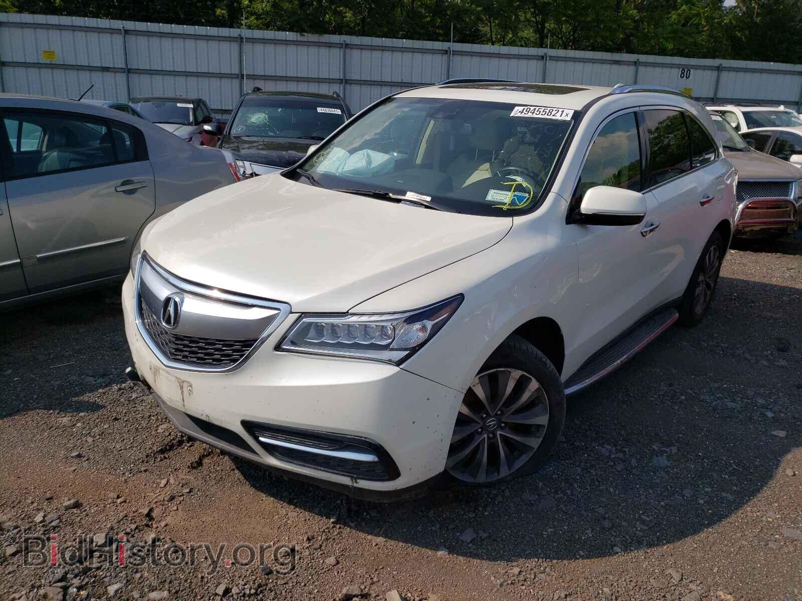 2015 ACURA MDX - VIN: 5FRYD4H6XFB026296 - Фото 2
