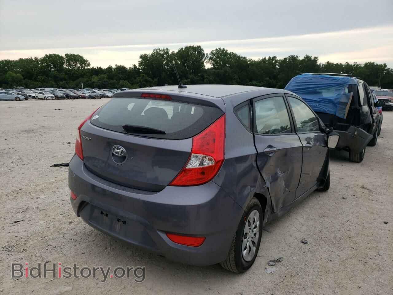 2016 HYUNDAI ACCENT - VIN: KMHCT5AE0GU286619 - Фото 4