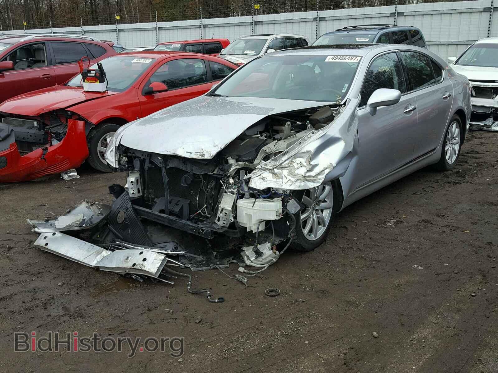 2008 LEXUS LS460 - VIN: JTHBL46F685071686 - Фото 2