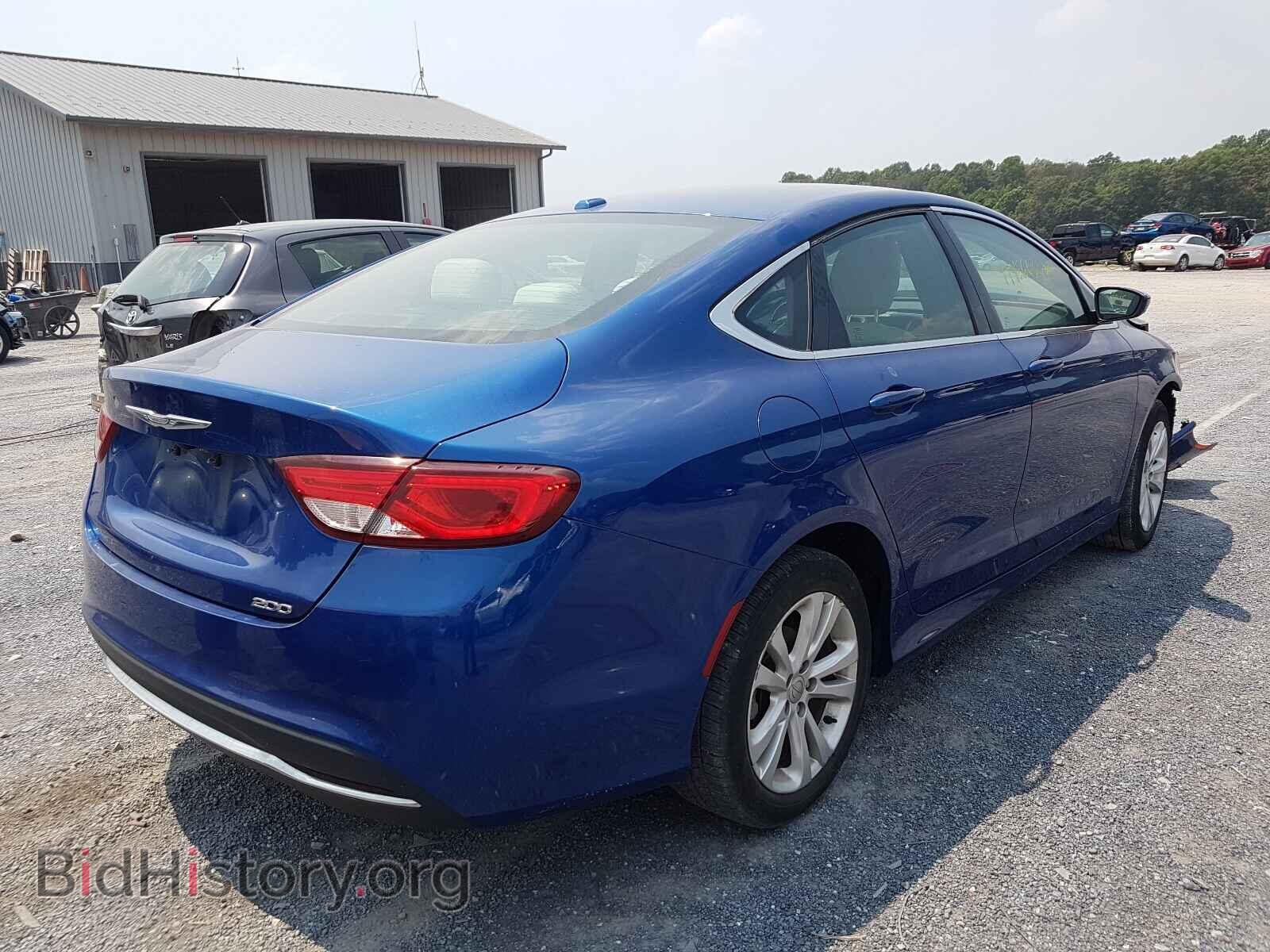 2016 CHRYSLER 200 - VIN: 1C3CCCABXGN180028 - Фото 4