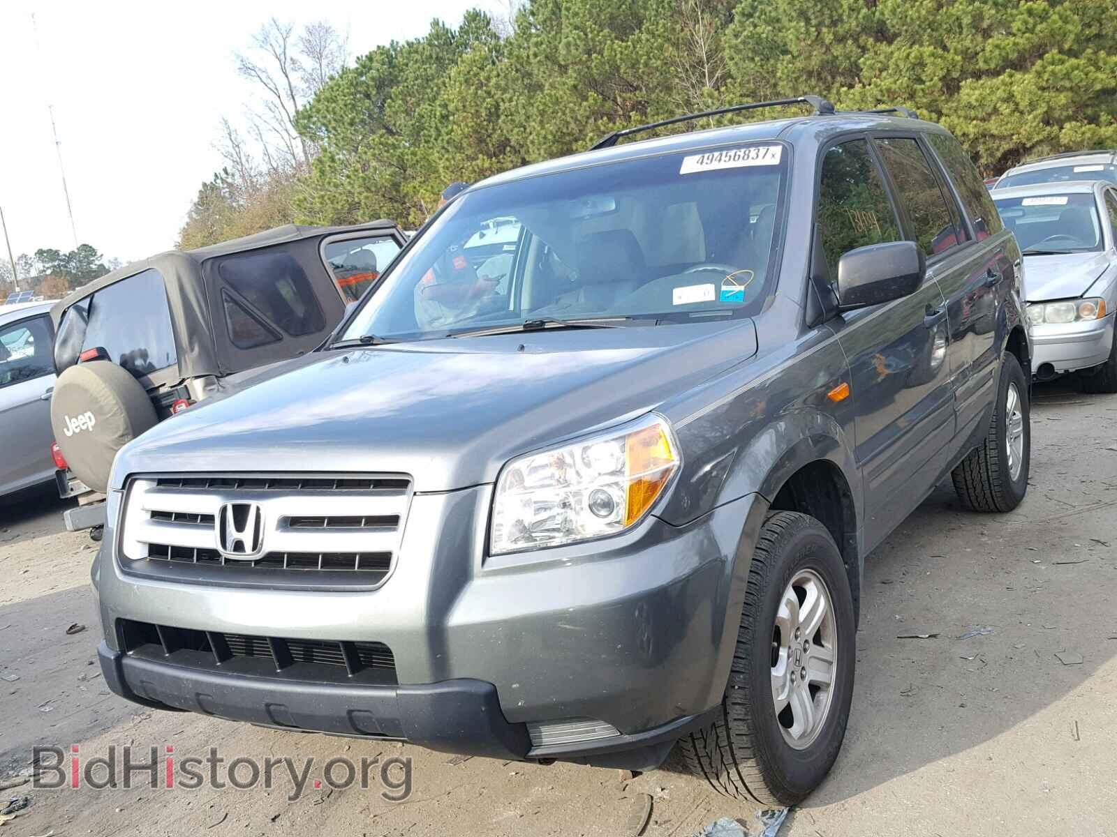 2007 HONDA PILOT - VIN: 5FNYF18107B031779 - Фото 2
