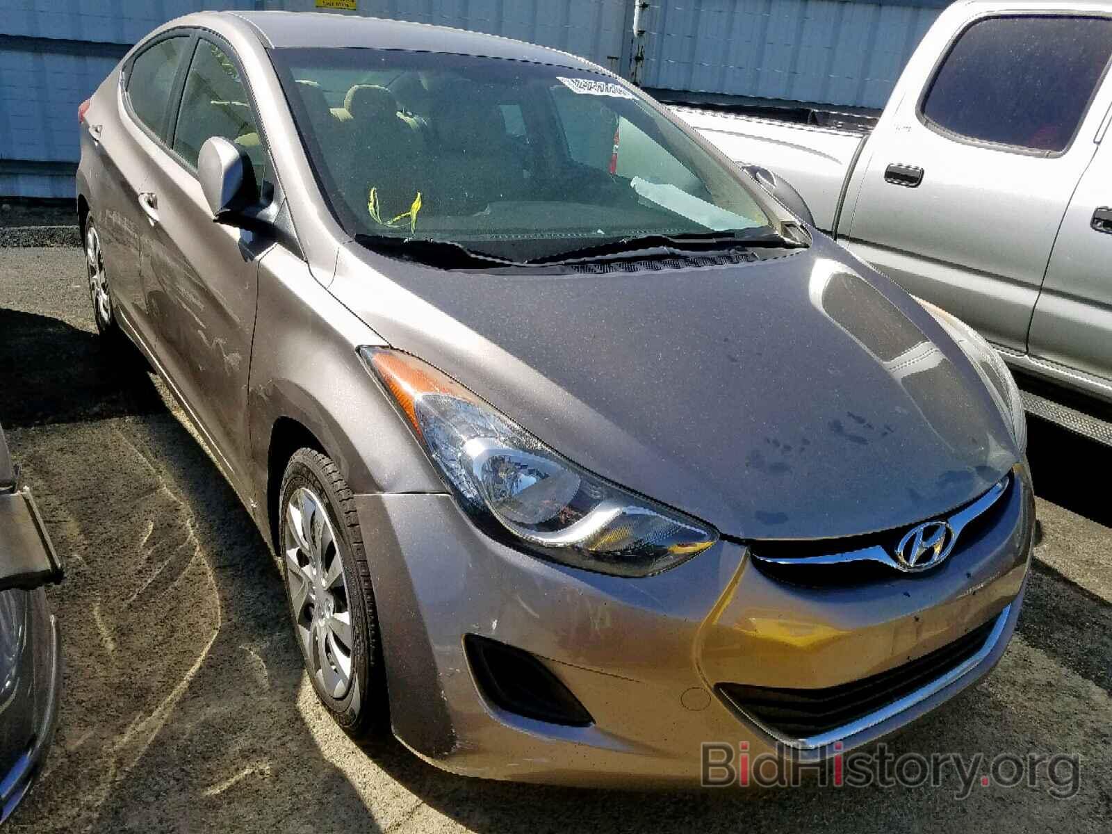 Photo 5NPDH4AE3CH125593 - HYUNDAI ELANTRA 2012