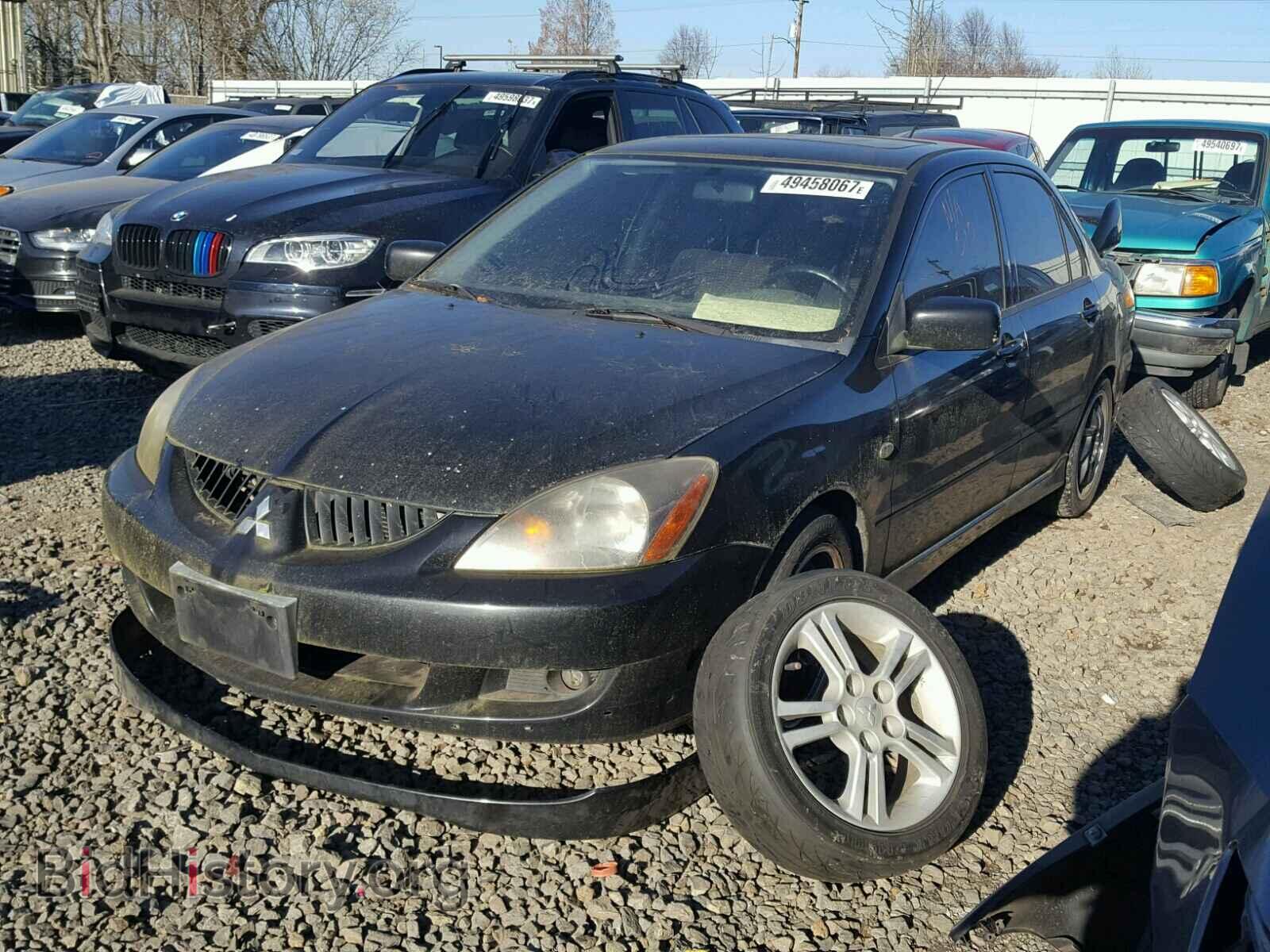 2004 MITSUBISHI LANCER - VIN: JA3AJ66F44U017302 - Фото 2