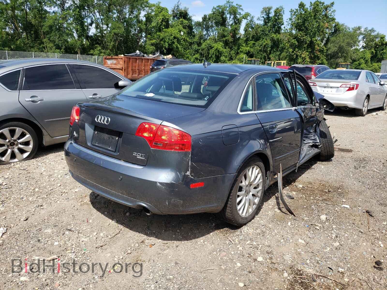 2008 AUDI A4 - VIN: WAUDF78E58A137849 - Фото 4