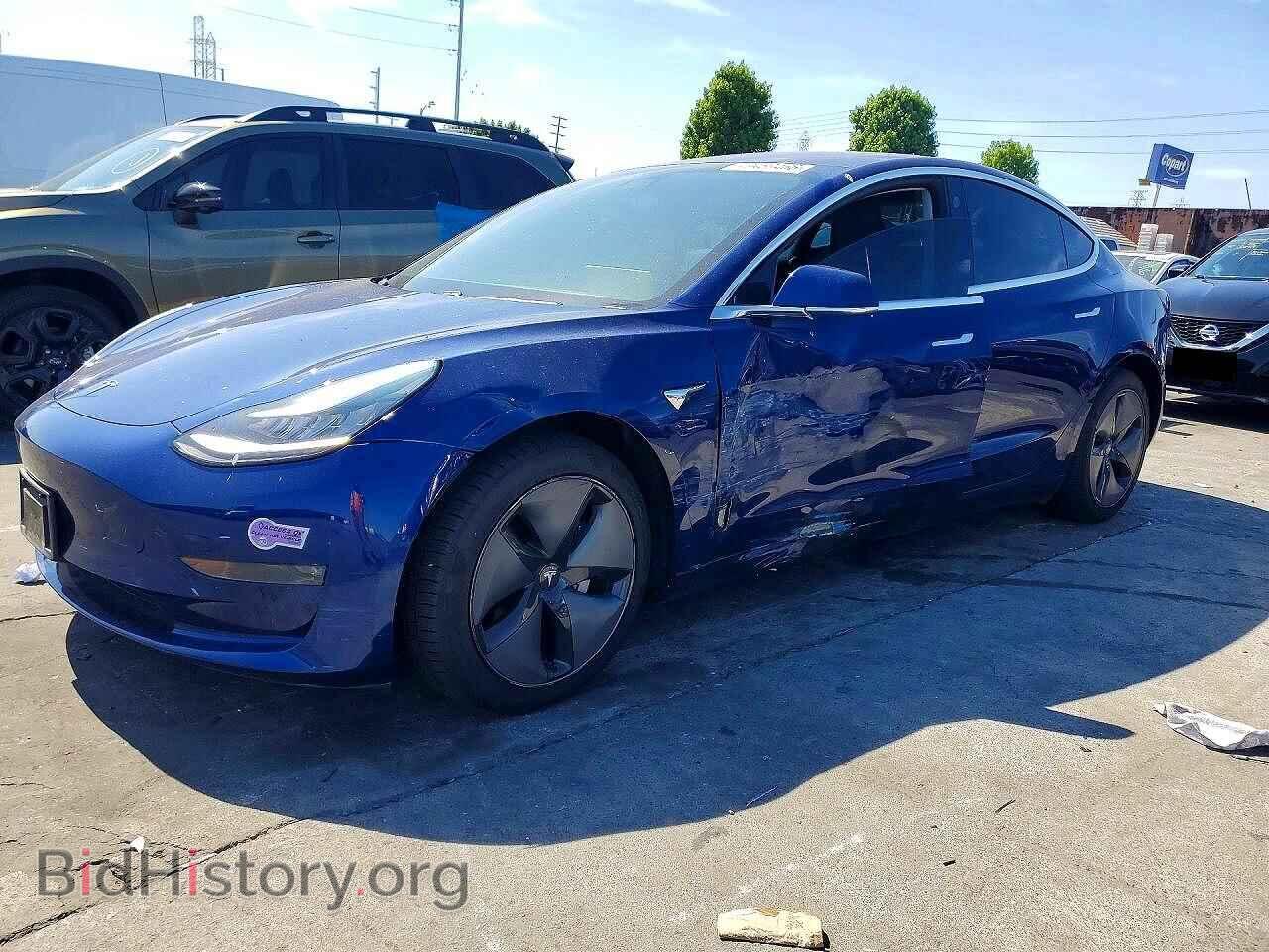 2018 Tesla MODEL 3 (VIN 5YJ3E1EB2JF120402) — фото 1 из 12, Copart, повреждение: бок
