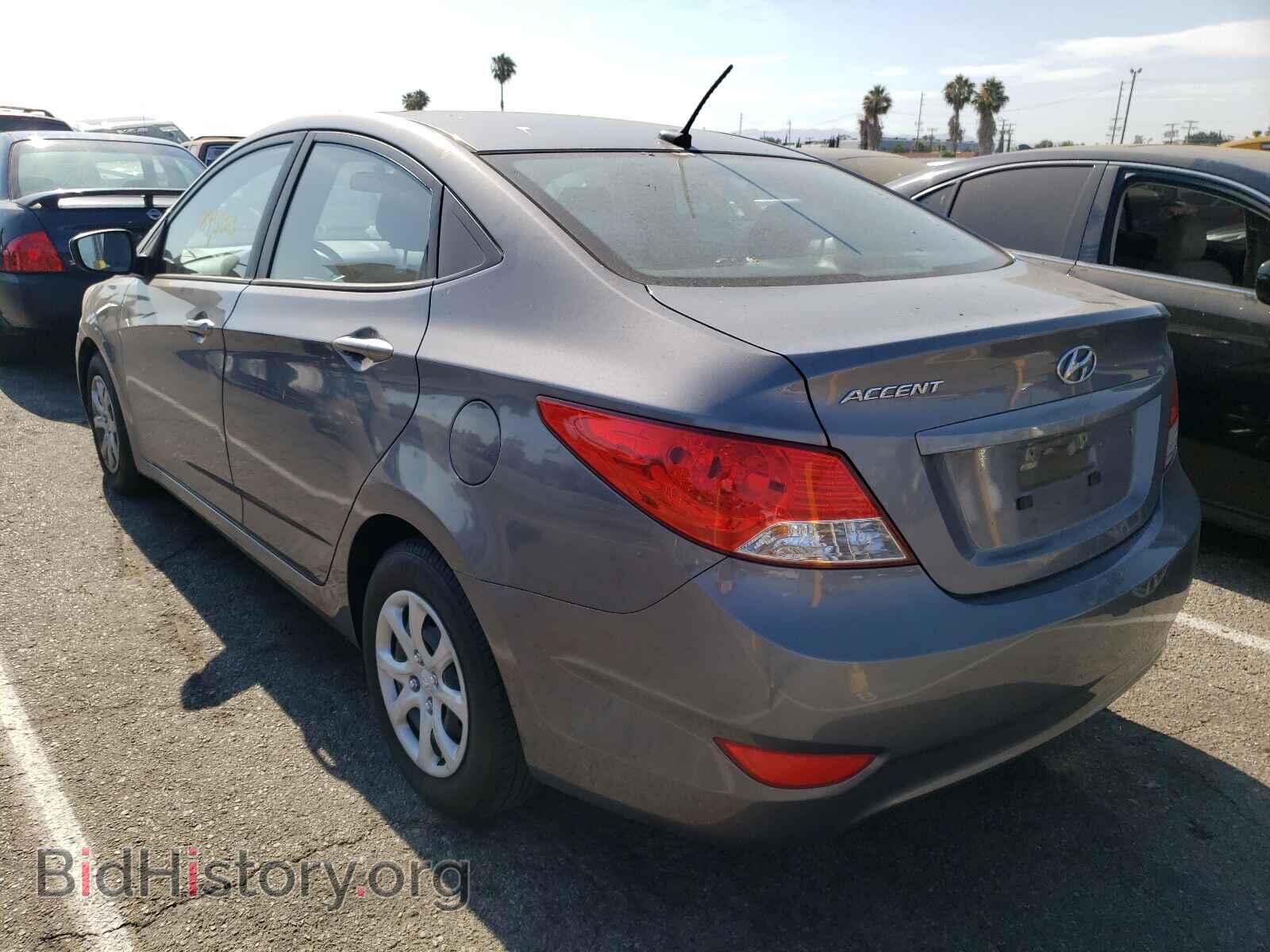 2013 HYUNDAI ACCENT - VIN: KMHCT4AE5DU555932 - Фото 3