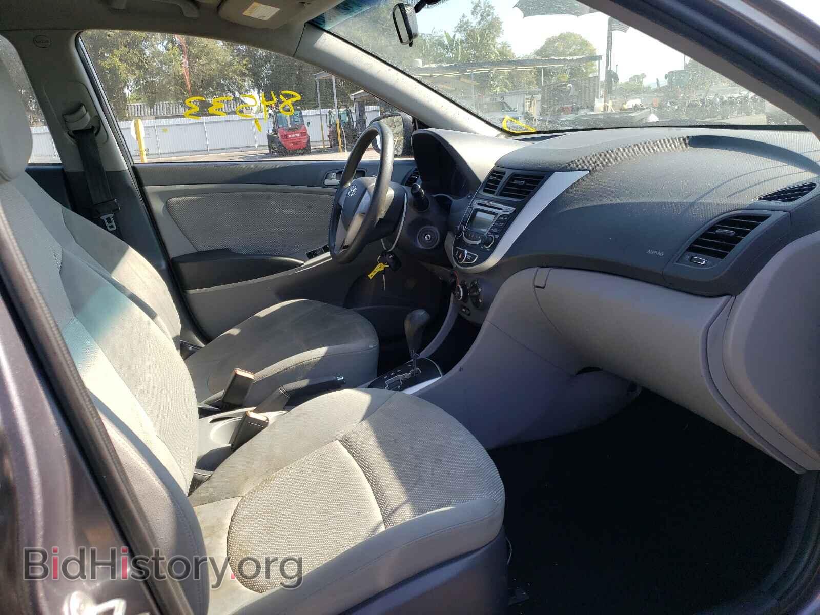 2013 HYUNDAI ACCENT - VIN: KMHCT4AE5DU555932 - Фото 5