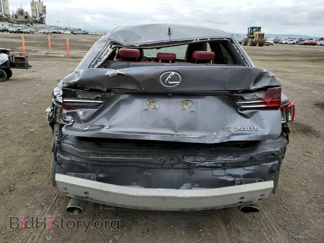 2016 LEXUS IS - VIN: JTHBA1D25G5025818 - Фото 6