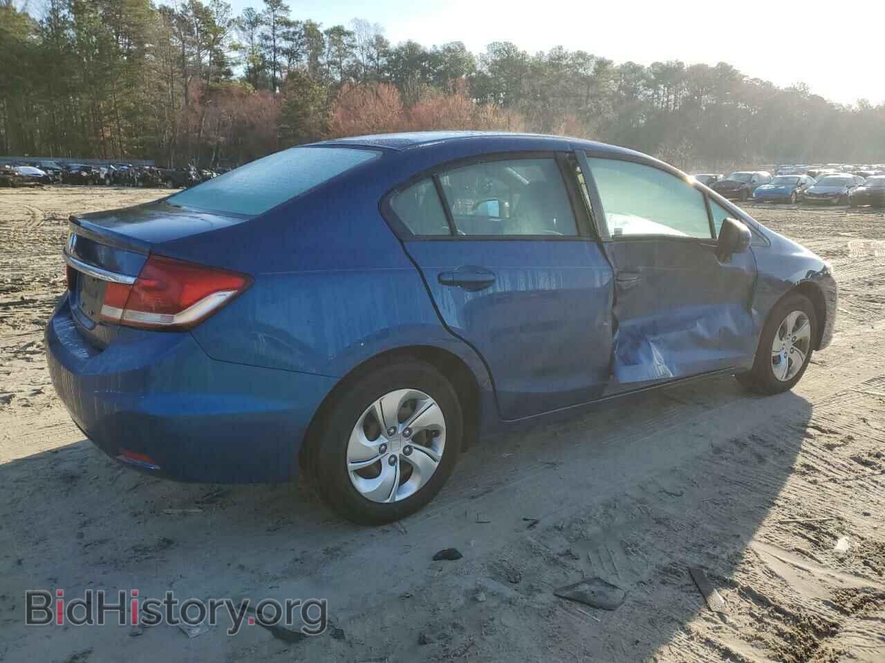 2014 HONDA CIVIC - VIN: 2HGFB2F55EH553704 - Фото 3