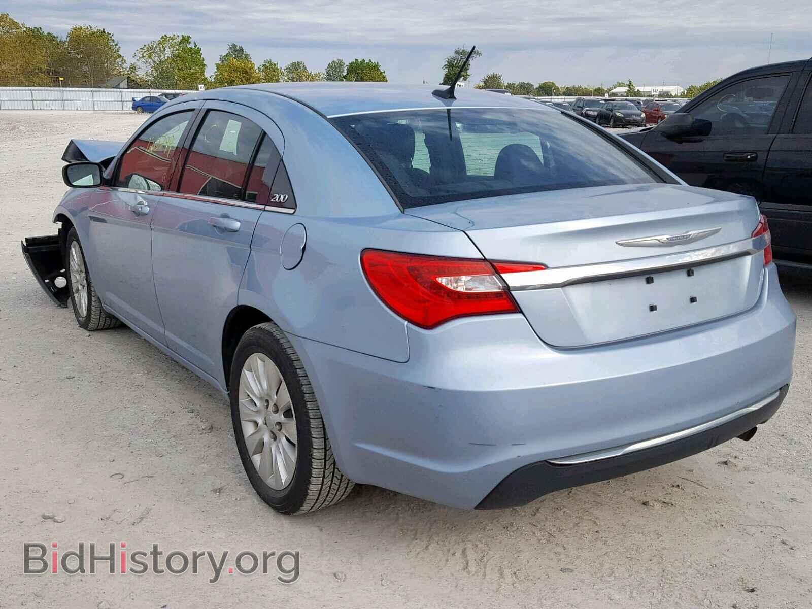 2013 CHRYSLER 200 - VIN: 1C3CCBAB3DN609175 - Фото 3
