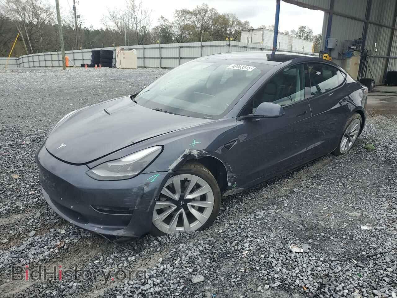 Photo 5YJ3E1EA2MF030579 - TESLA MODEL 3 2021