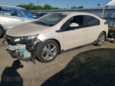 2014 Chevrolet VOLT, белый — VIN 1G1RH6E46EU144403, Copart