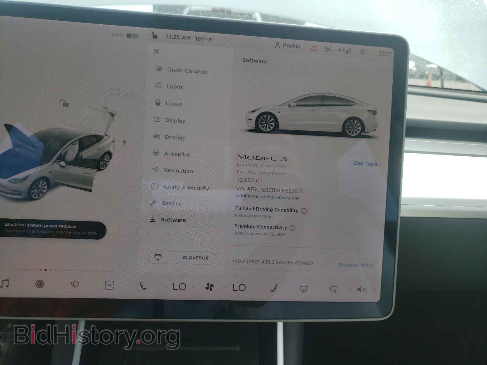 2020 TESLA MODEL 3 - VIN: 5YJ3E1EB9LF622620 - Photo 8