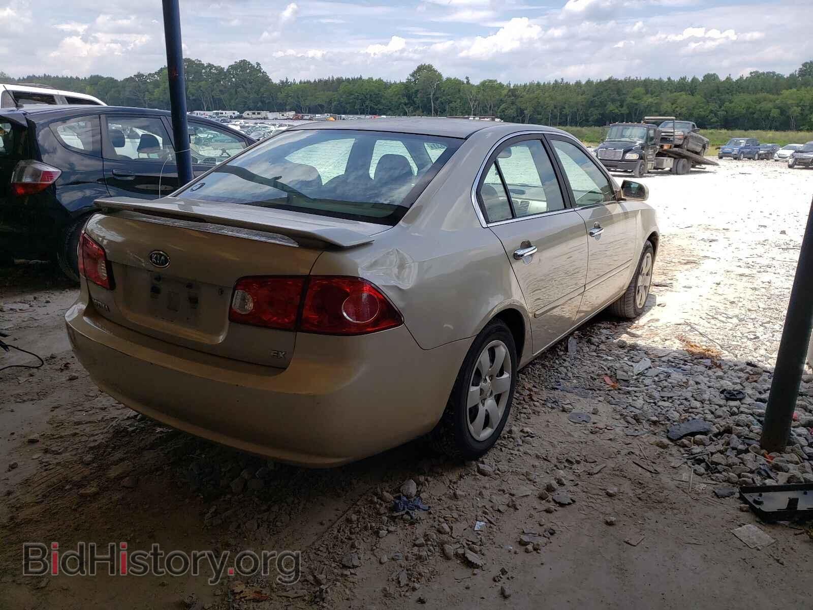 2007 KIA OPTIMA - VIN: KNAGE123775092859 - Фото 4