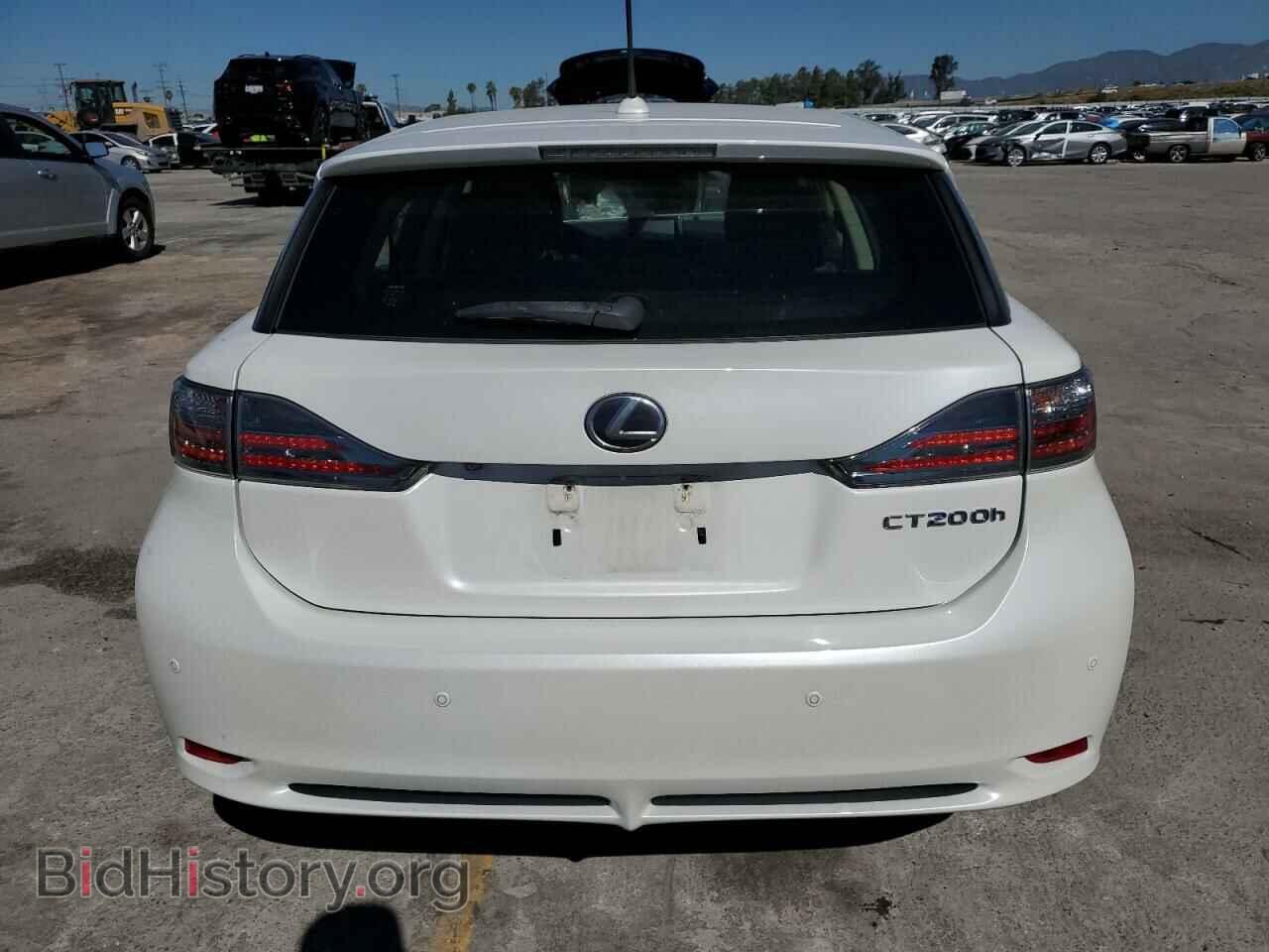 2013 LEXUS CT 200 - VIN: JTHKD5BH1D2151175 - Фото 6